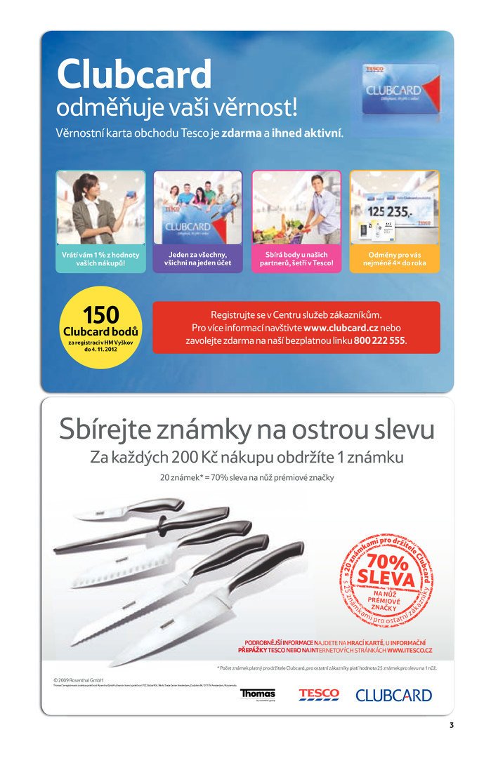 Stránka č. 3 - Akční leták Tesco  Hypermarket