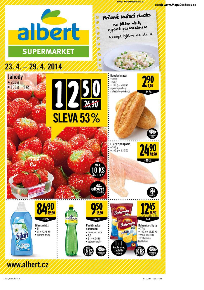 Stránka č. 1 - Akční leták Albert Supermarket