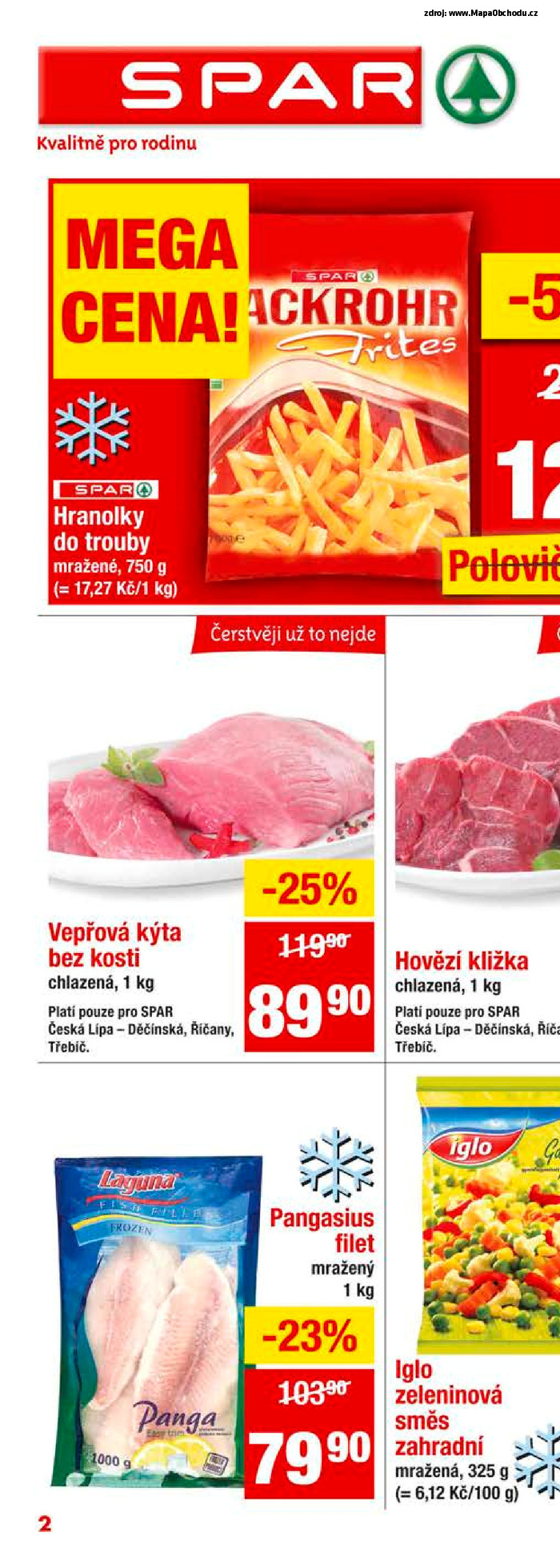 Stránka č. 2 - Akční leták Spar