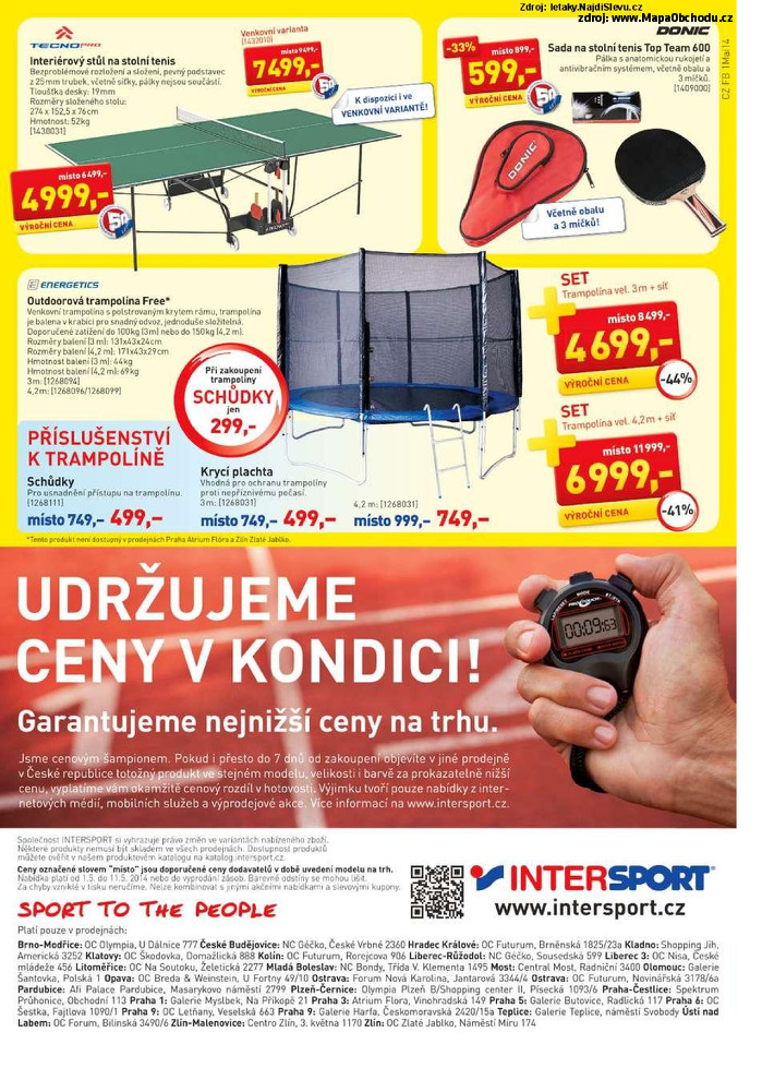 Stránka č. 12 - Akční leták Intersport