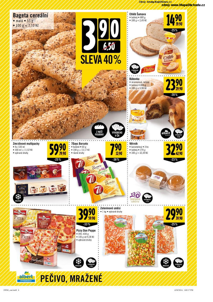 Stránka č. 8 - Akční leták Albert Hypermarket