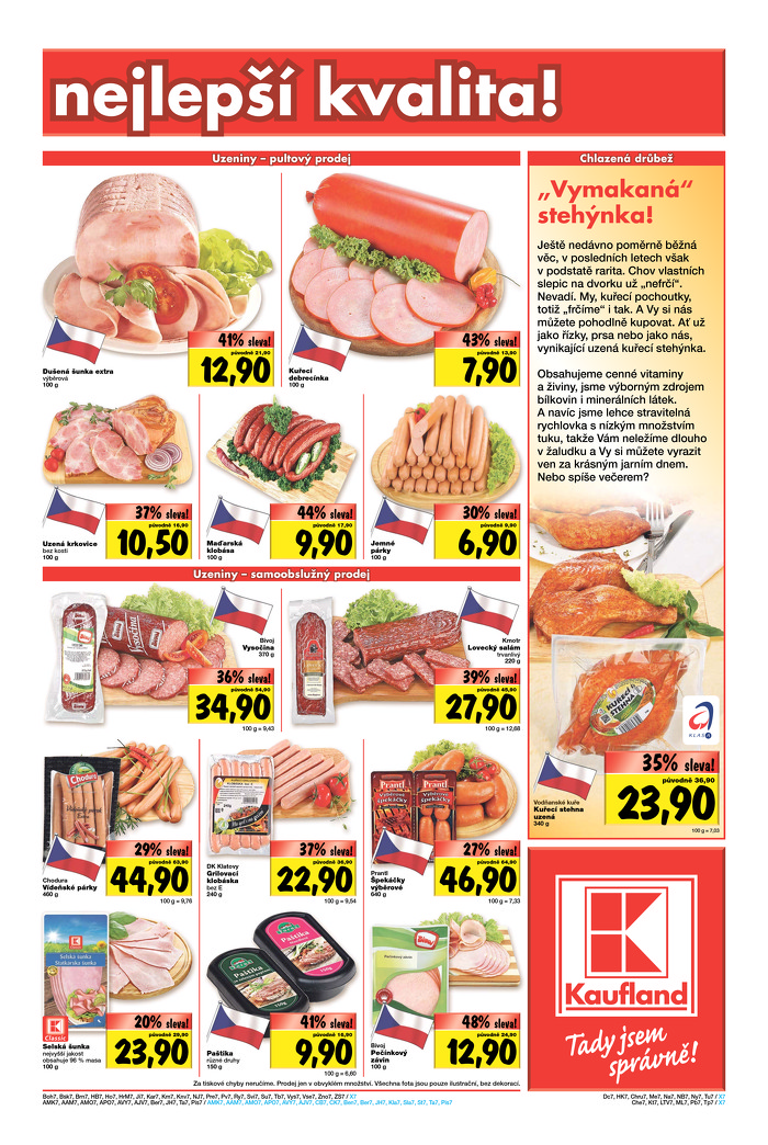 Stránka č. 7 - Akční leták Kaufland