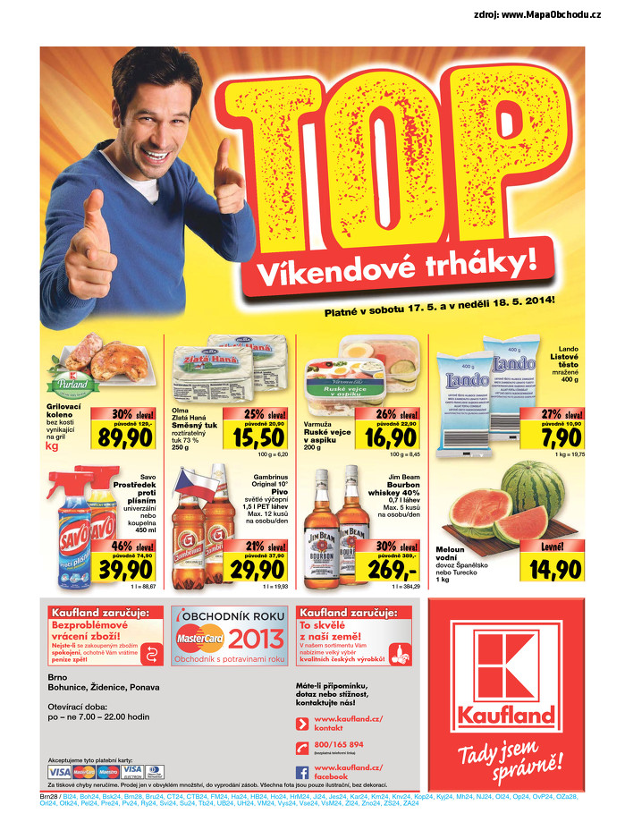 Stránka č. 28 - Akční leták Kaufland