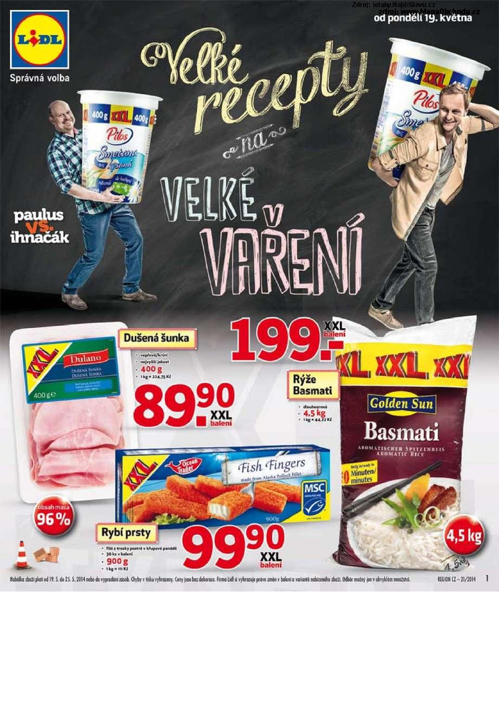 Stránka č. 1 - Akční leták Lidl