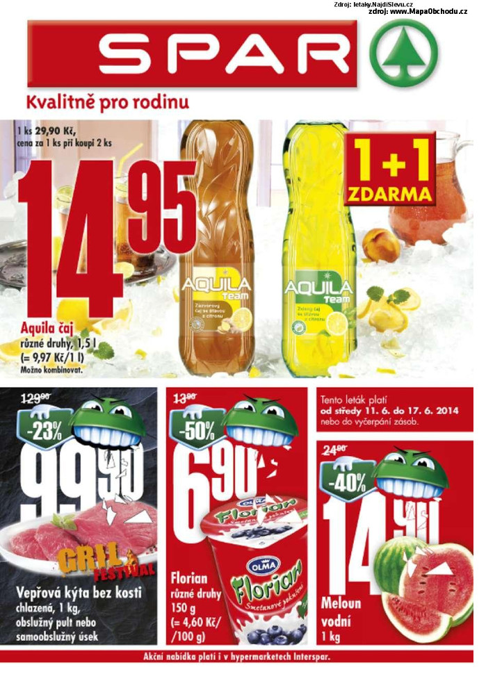 Stránka č. 1 - Akční leták Spar