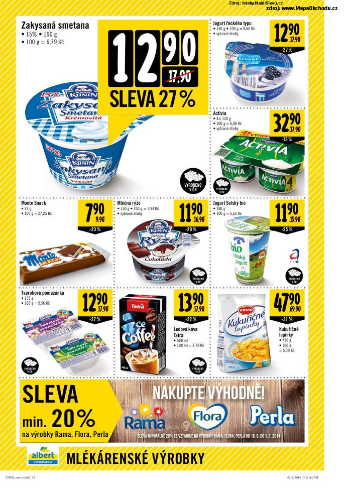 Stránka č. 10 - Akční leták Albert Hypermarket