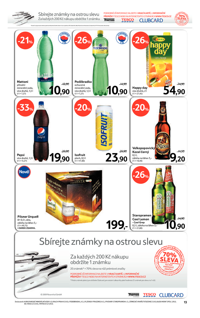 Stránka č. 13 - Akční leták Tesco  Hypermarket