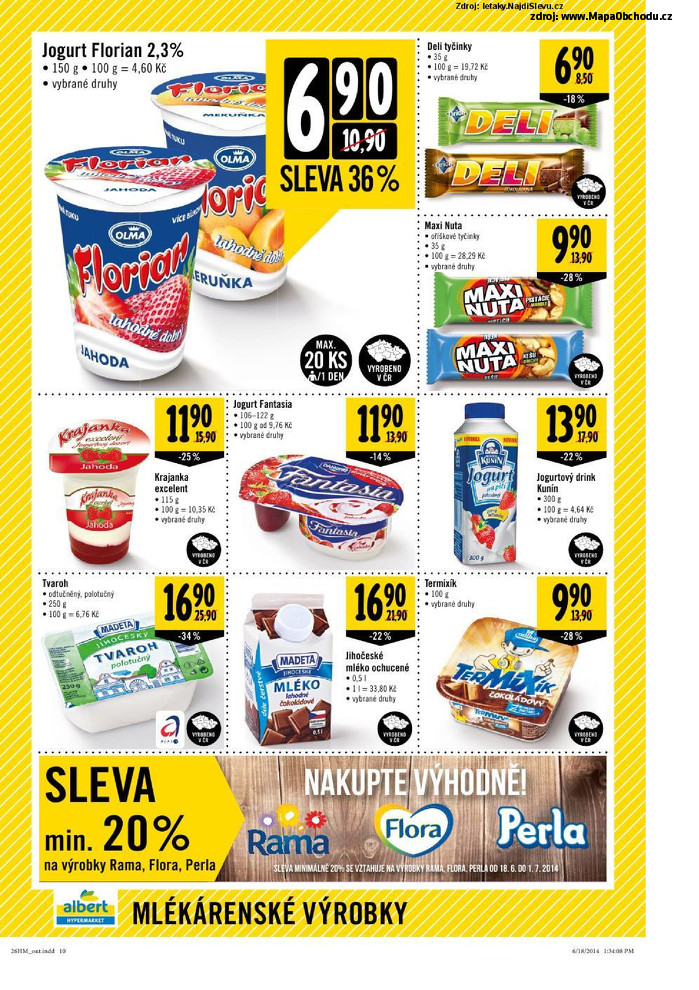 Stránka č. 10 - Akční leták Albert Hypermarket