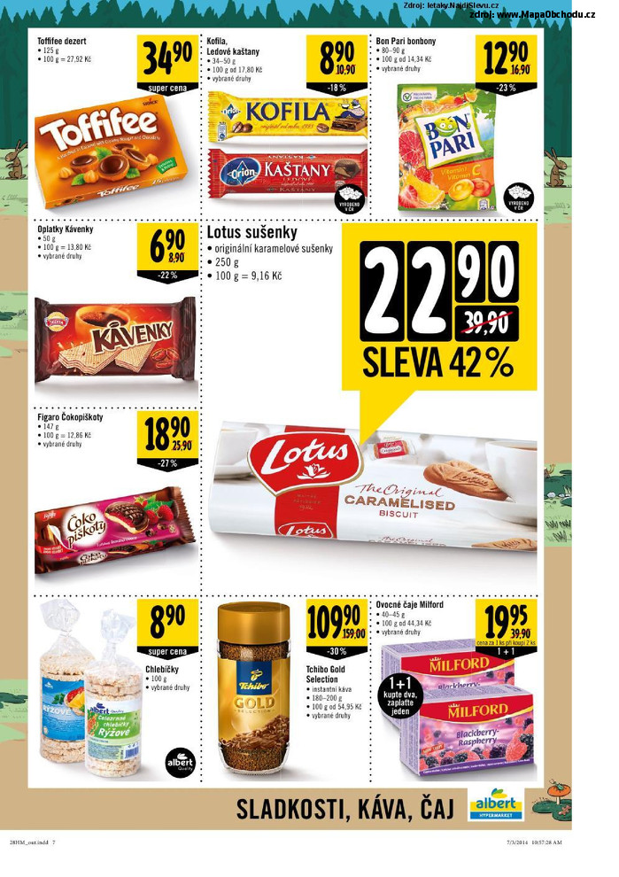 Stránka č. 7 - Akční leták Albert Hypermarket