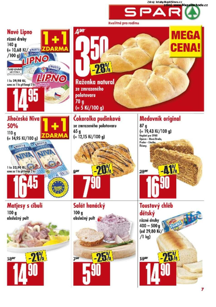 Stránka č. 7 - Akční leták Spar