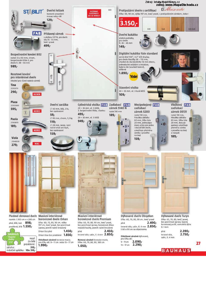 Stránka č. 27 - Akční leták Bauhaus
