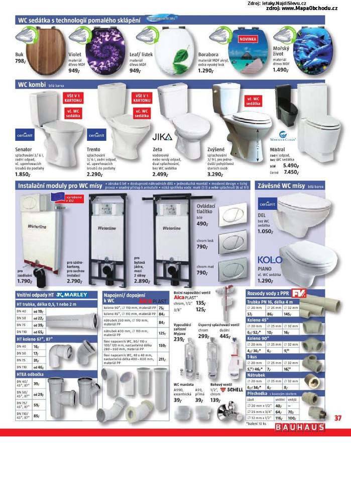 Stránka č. 37 - Akční leták Bauhaus