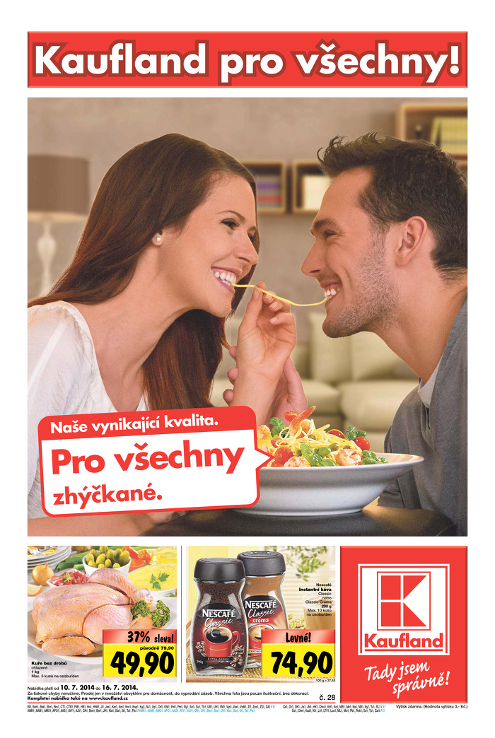 Stránka č. 1 - Akční leták Kaufland