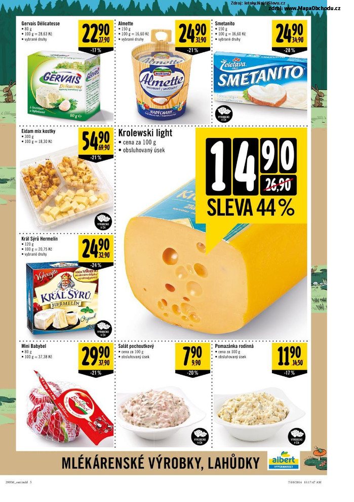 Stránka č. 5 - Akční leták Albert Hypermarket