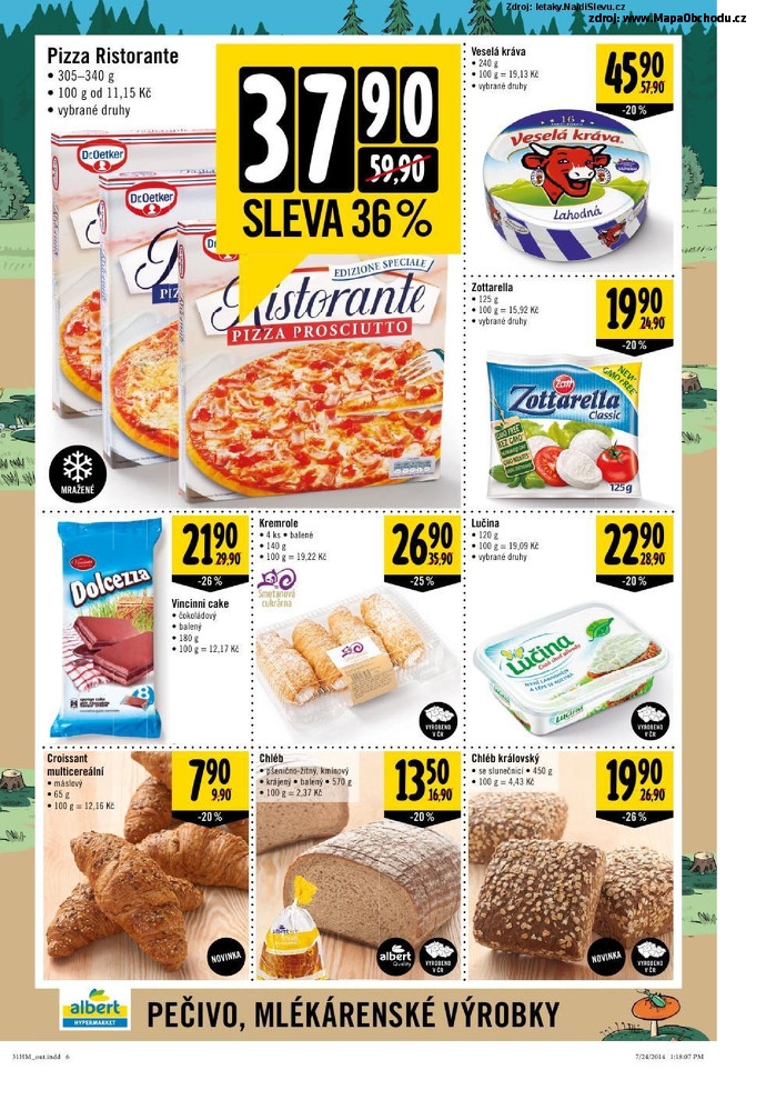 Stránka č. 6 - Akční leták Albert Hypermarket