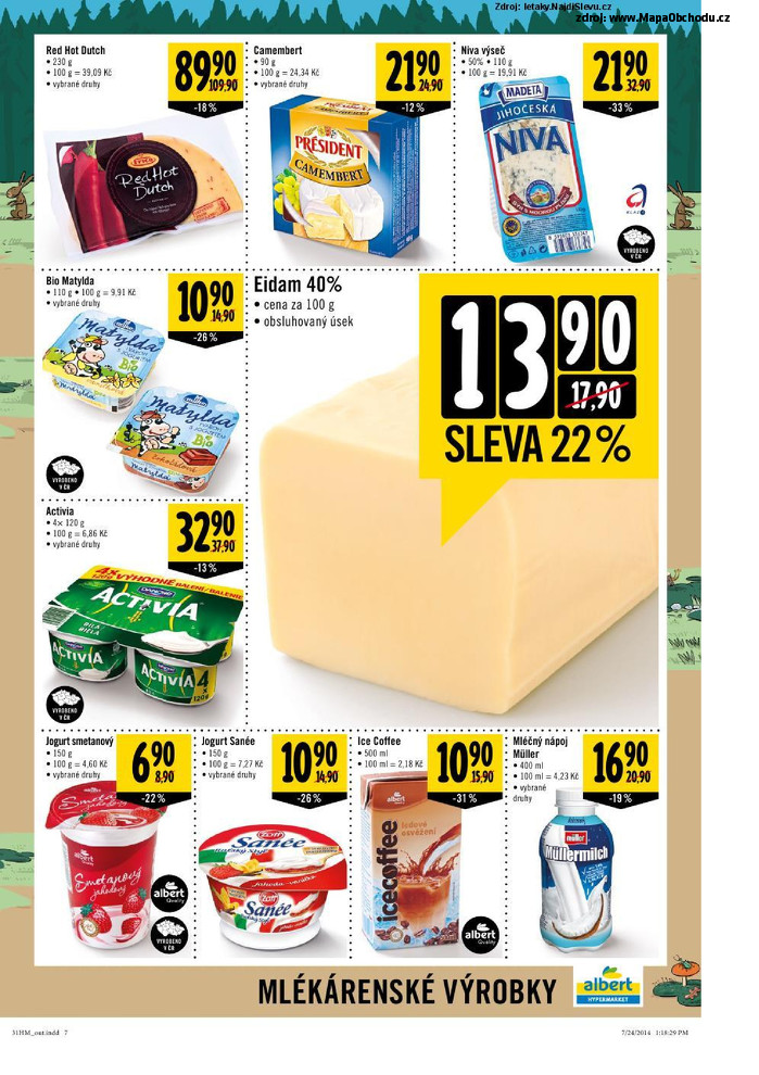 Stránka č. 7 - Akční leták Albert Hypermarket