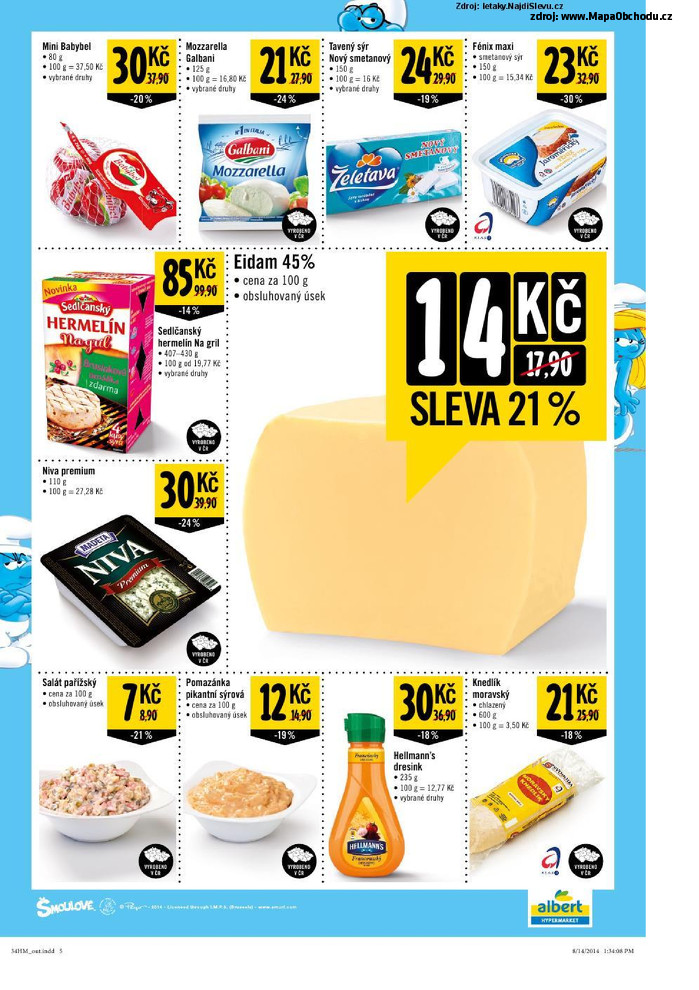 Stránka č. 5 - Akční leták Albert Hypermarket