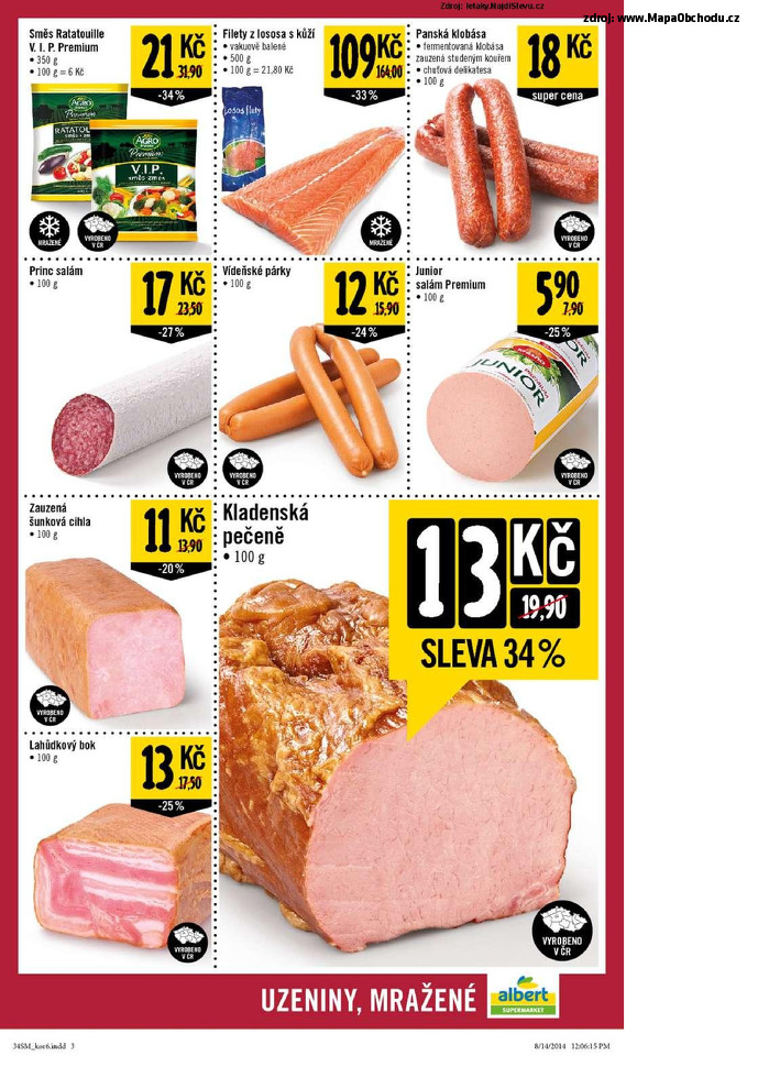 Stránka č. 3 - Akční leták Albert Supermarket