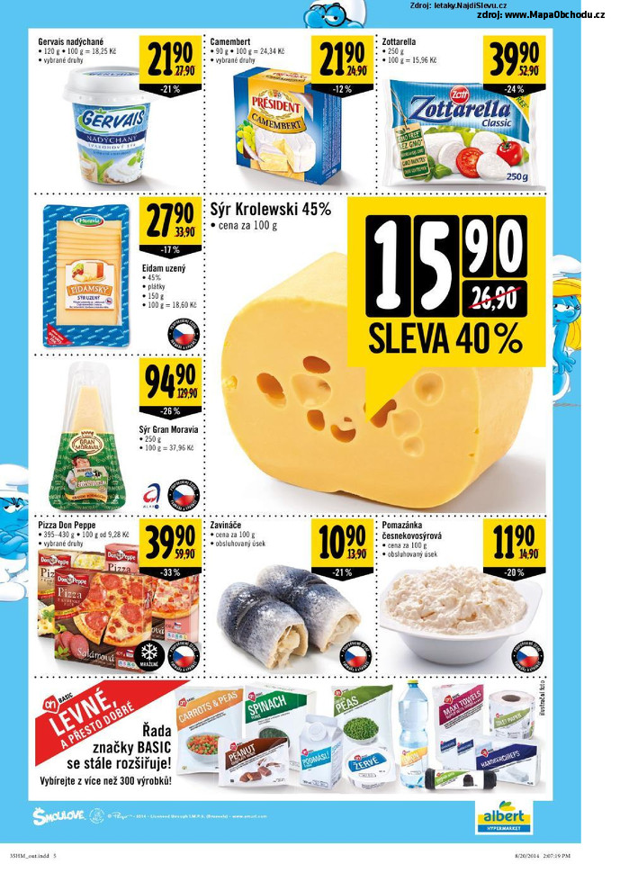 Stránka č. 5 - Akční leták Albert Hypermarket