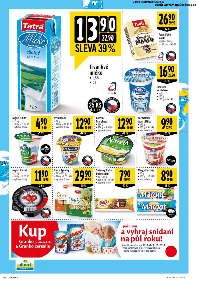 Stránka č. 6 - Akční leták Albert Hypermarket