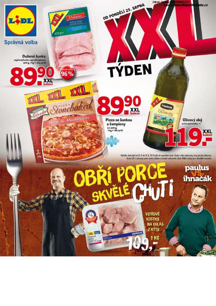 Stránka č. 1 - Akční leták Lidl