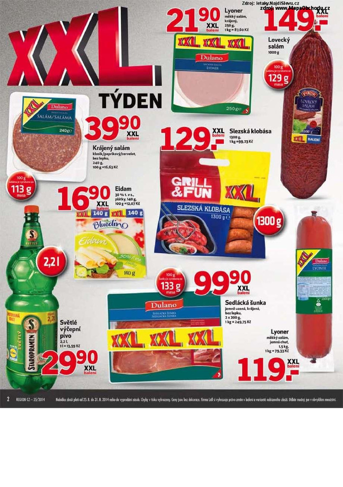 Stránka č. 2 - Akční leták Lidl