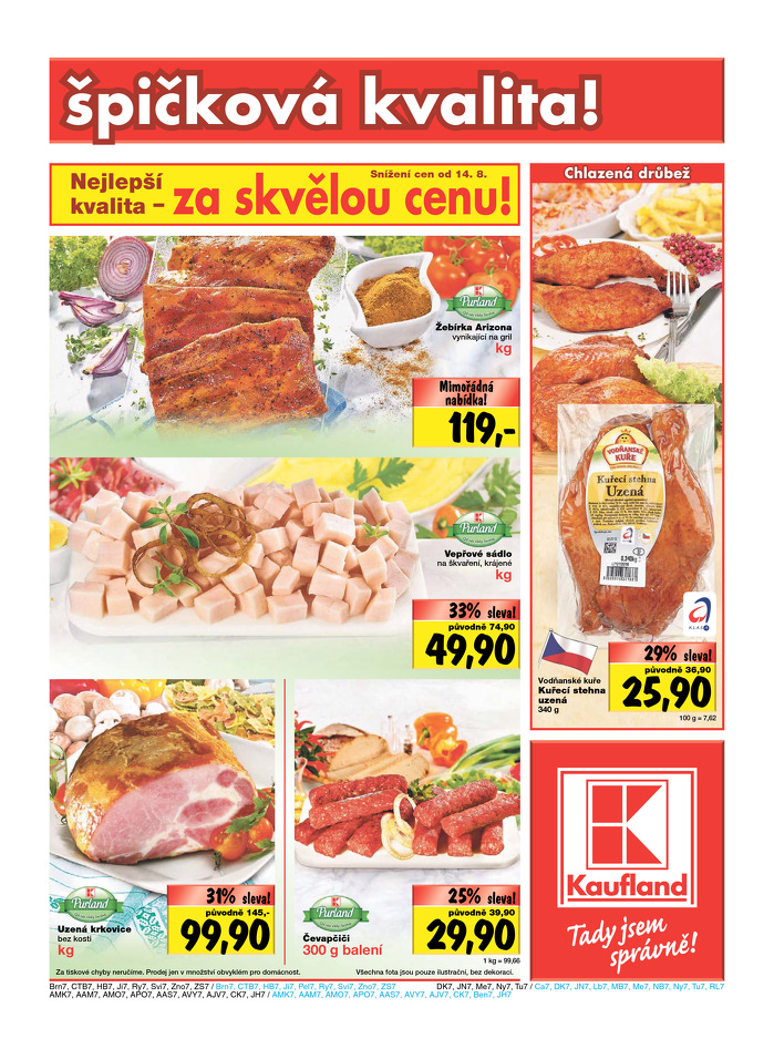 Stránka č. 7 - Akční leták Kaufland