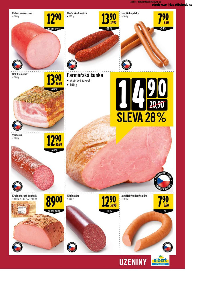 Stránka č. 5 - Akční leták Albert Hypermarket