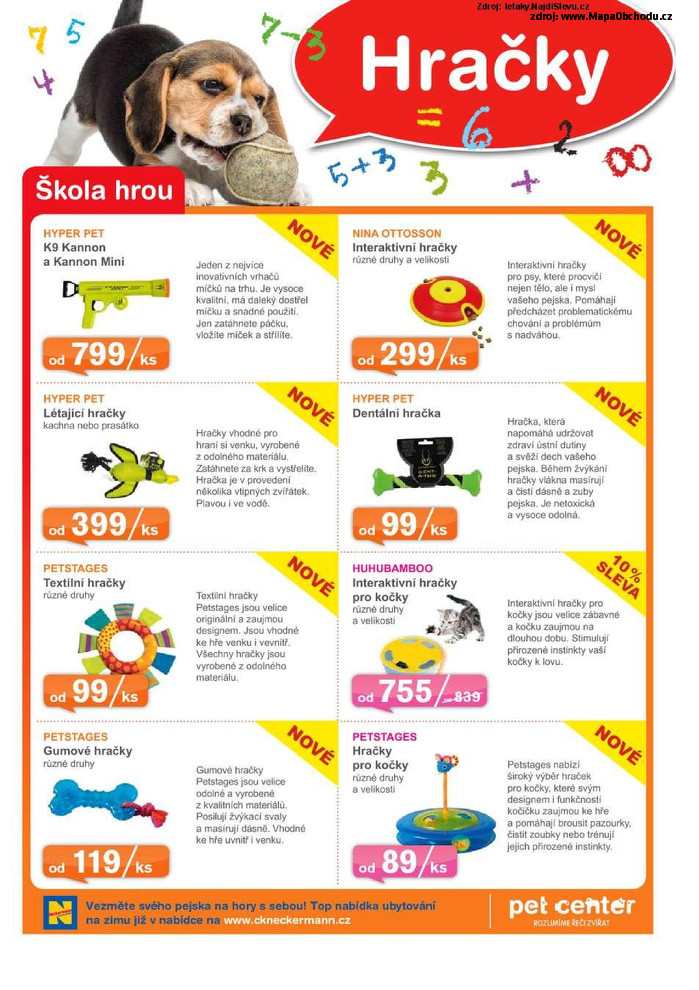 Stránka č. 9 - Akční leták Pet Center