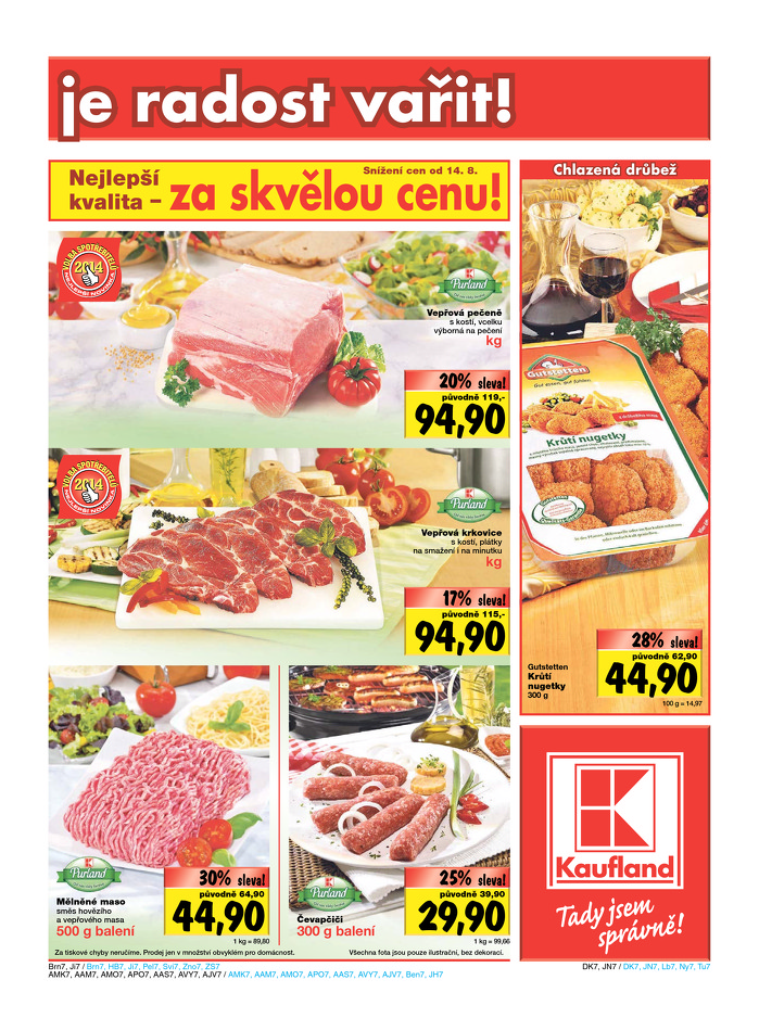 Stránka č. 7 - Akční leták Kaufland