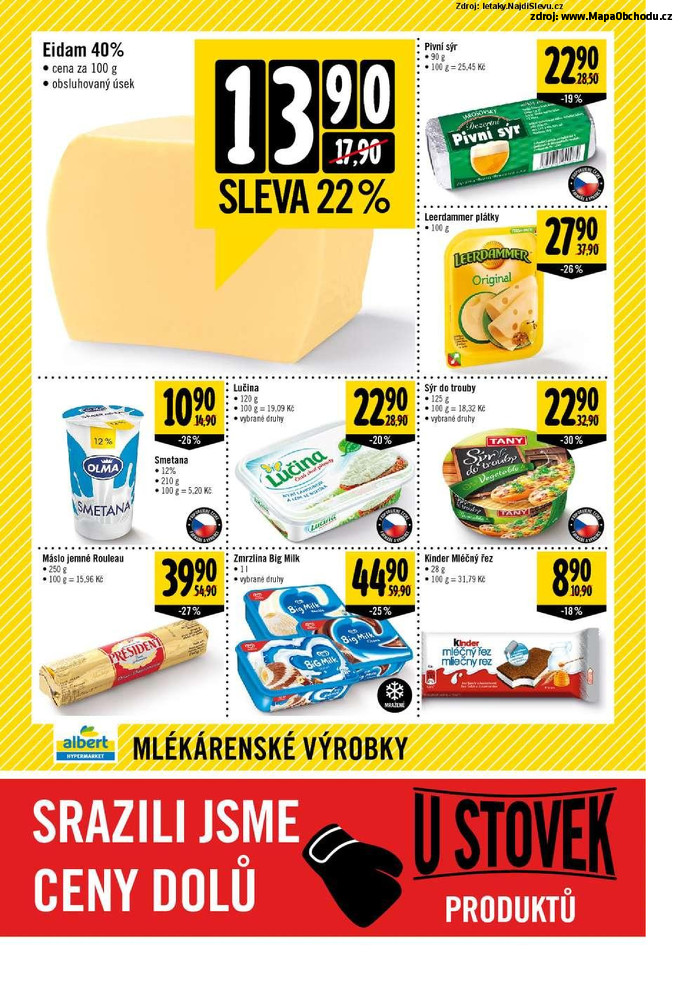 Stránka č. 6 - Akční leták Albert Hypermarket