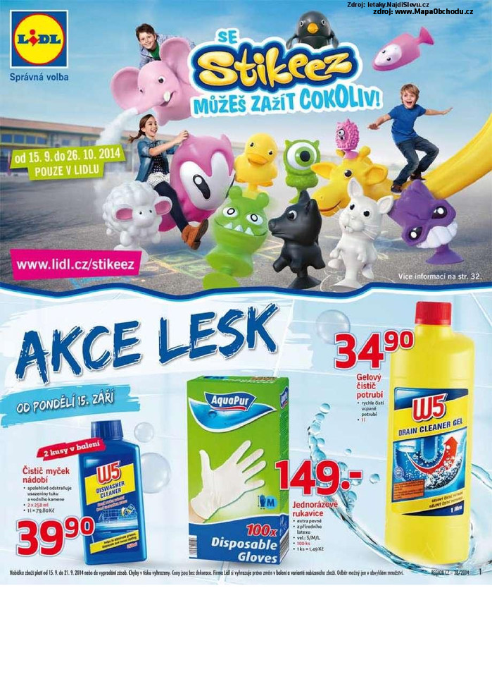 Stránka č. 1 - Akční leták Lidl