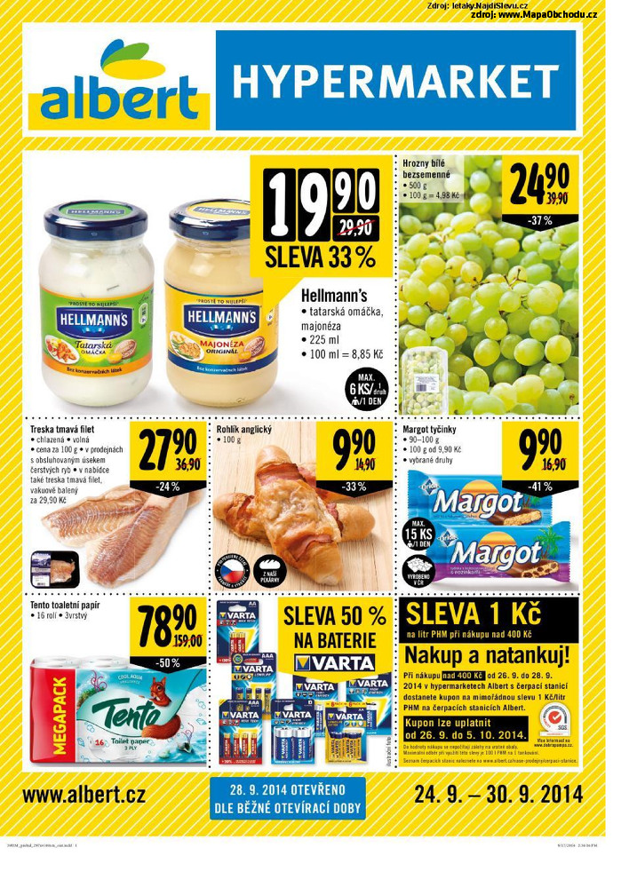 Stránka č. 21 - Akční leták Albert Hypermarket