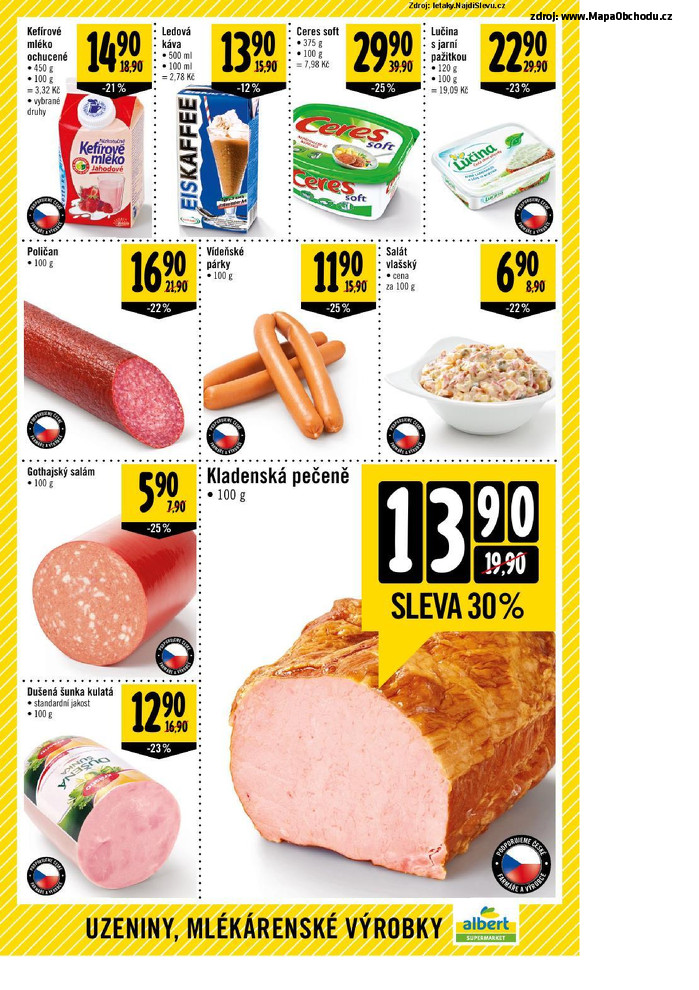 Stránka č. 5 - Akční leták Albert Supermarket