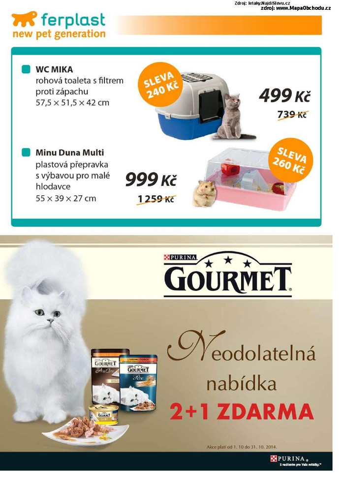 Stránka č. 8 - Akční leták Pet Center