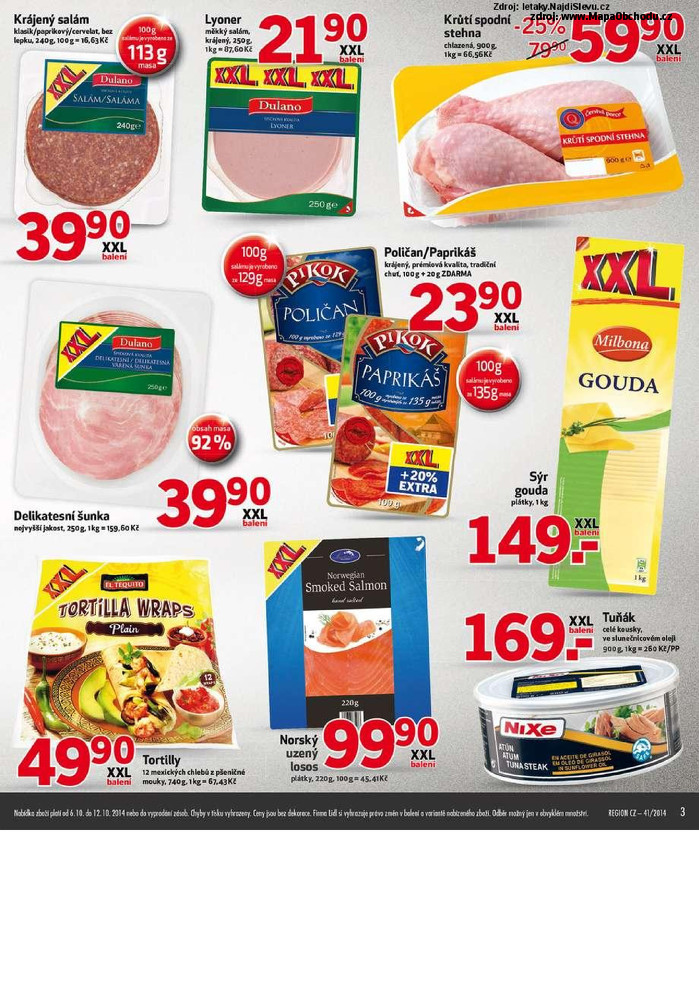 Stránka č. 3 - Akční leták Lidl