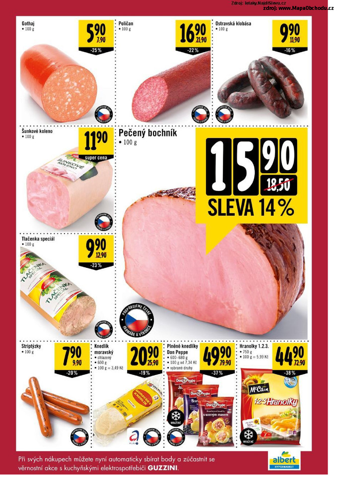 Stránka č. 5 - Akční leták Albert Hypermarket