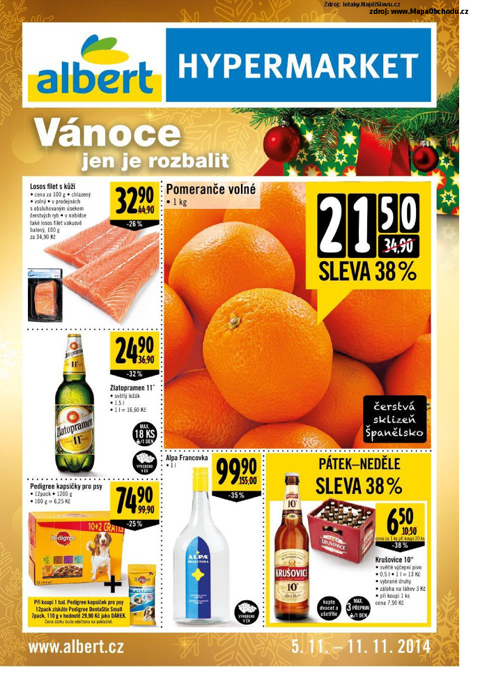 Stránka č. 3 - Akční leták Albert Hypermarket