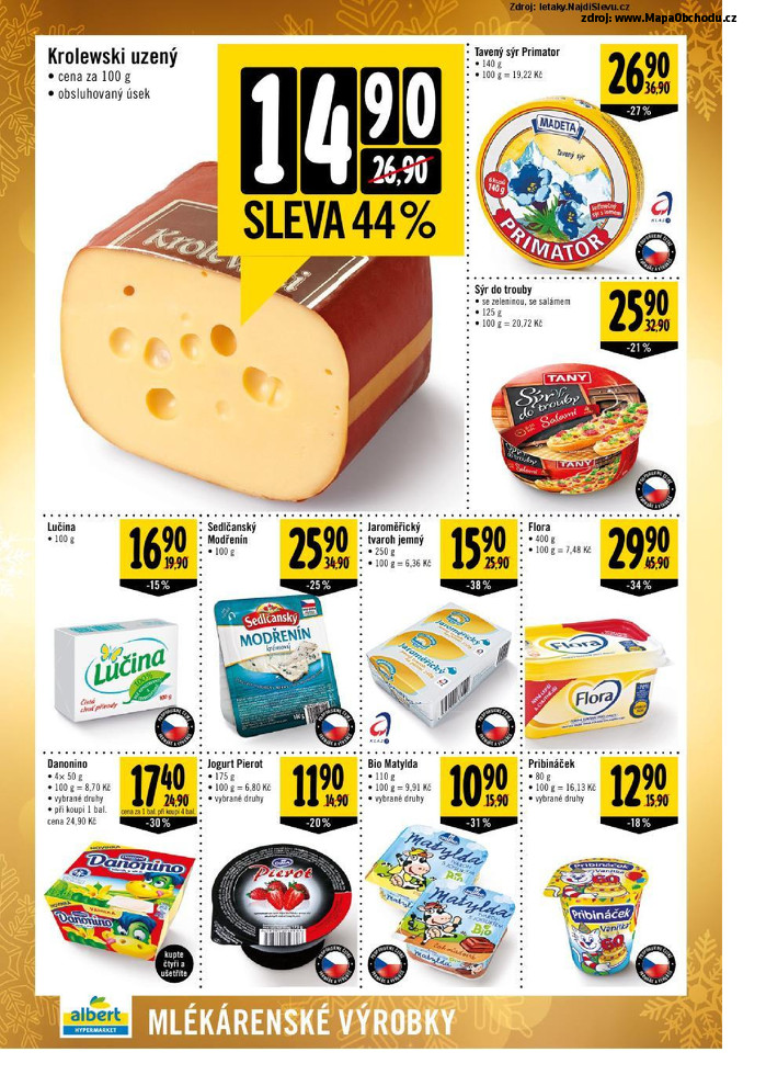 Stránka č. 6 - Akční leták Albert Hypermarket