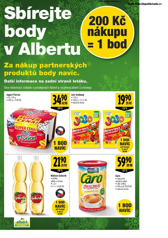 Stránka č. 8 - Akční leták Albert Supermarket