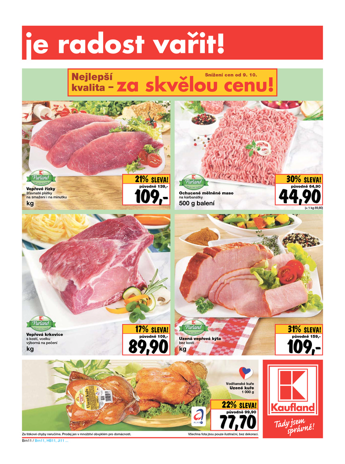 Stránka č. 11 - Akční leták Kaufland