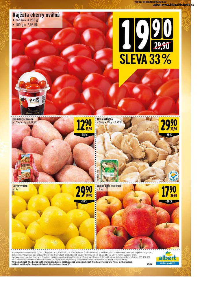 Stránka č. 18 - Akční leták Albert Hypermarket