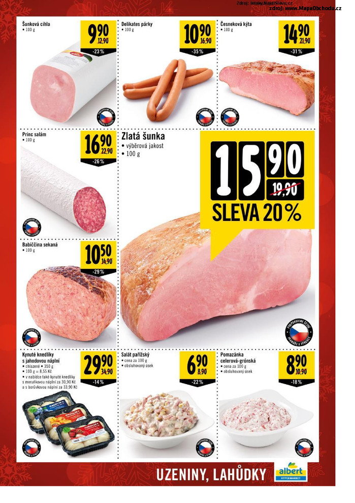 Stránka č. 7 - Akční leták Albert Hypermarket