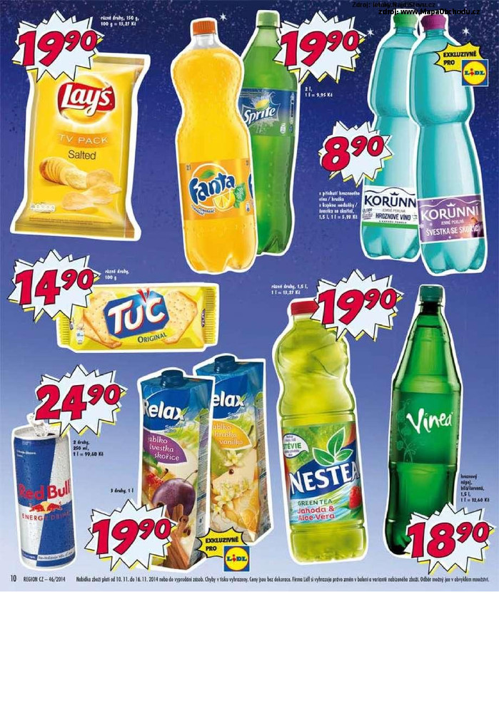 Stránka č. 10 - Akční leták Lidl