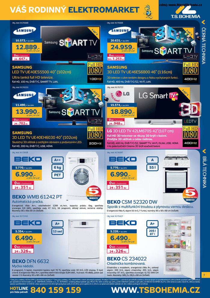 Stránka č. 7 - Akční leták TS Bohemia