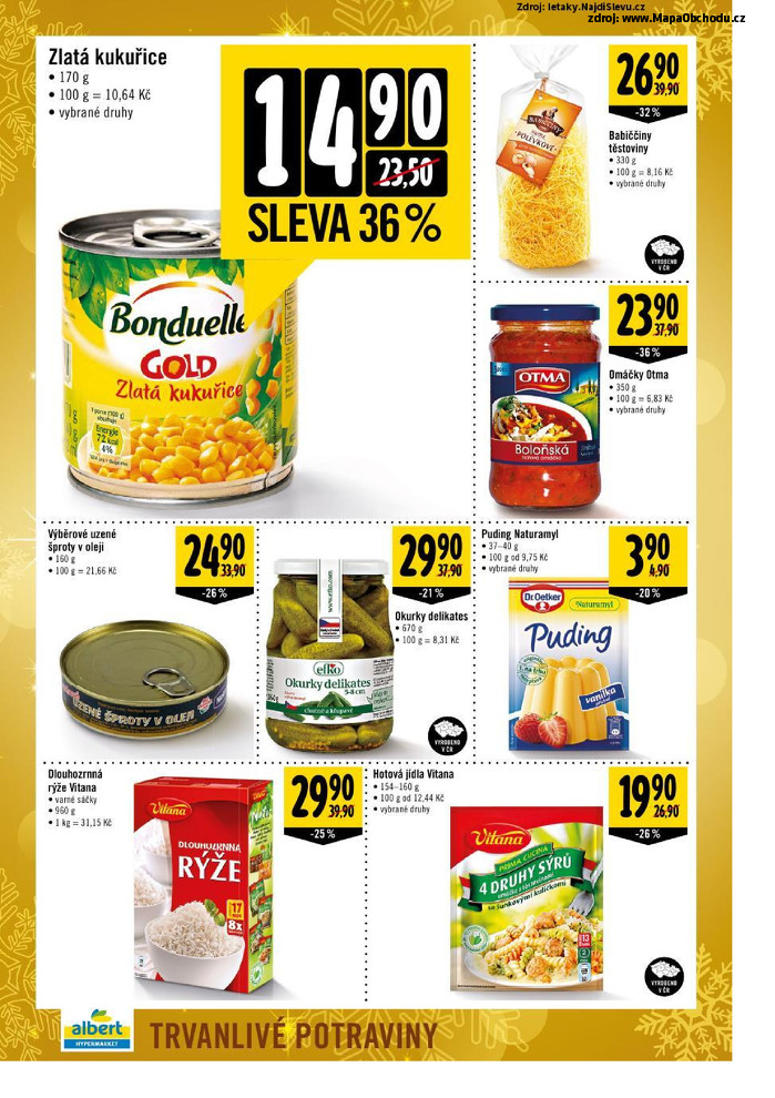 Stránka č. 14 - Akční leták Albert Hypermarket