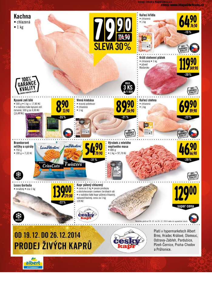 Stránka č. 2 - Akční leták Albert Hypermarket