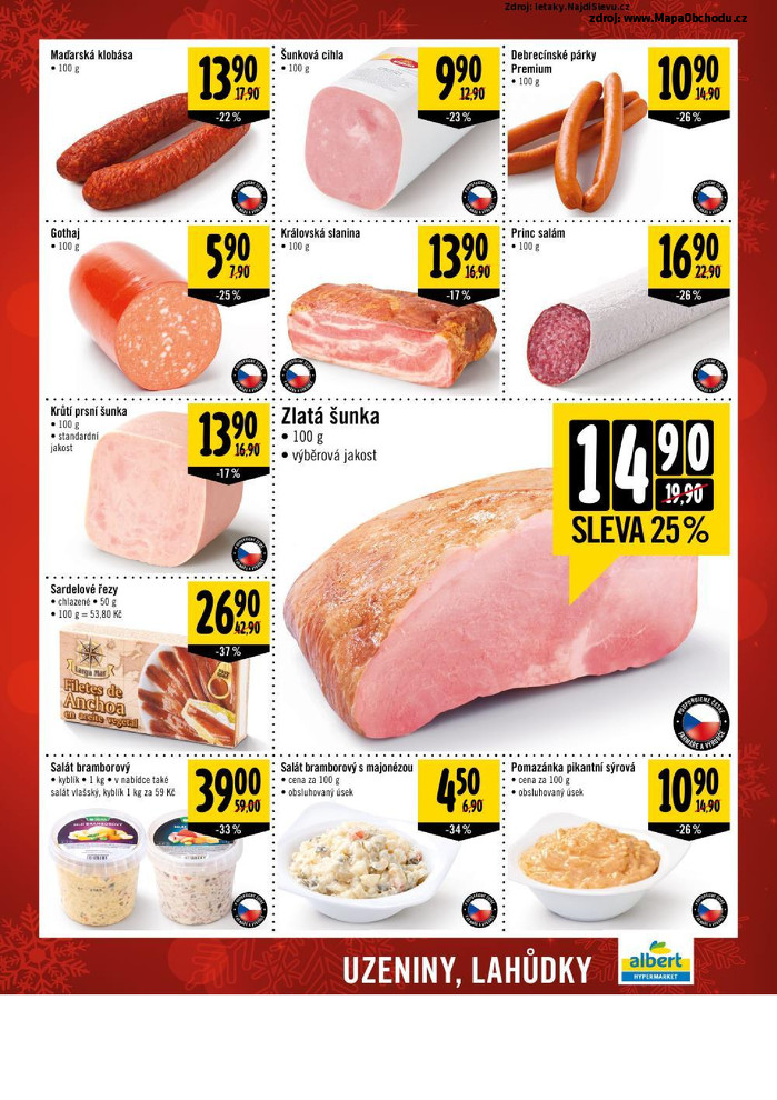 Stránka č. 3 - Akční leták Albert Hypermarket