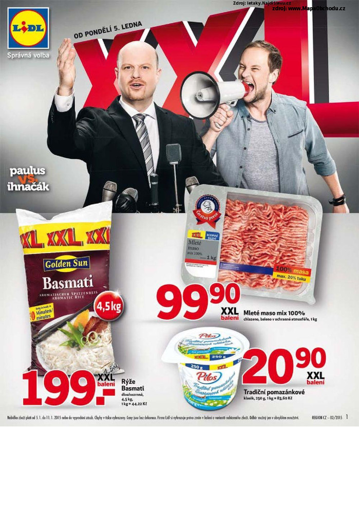 Stránka č. 1 - Akční leták Lidl