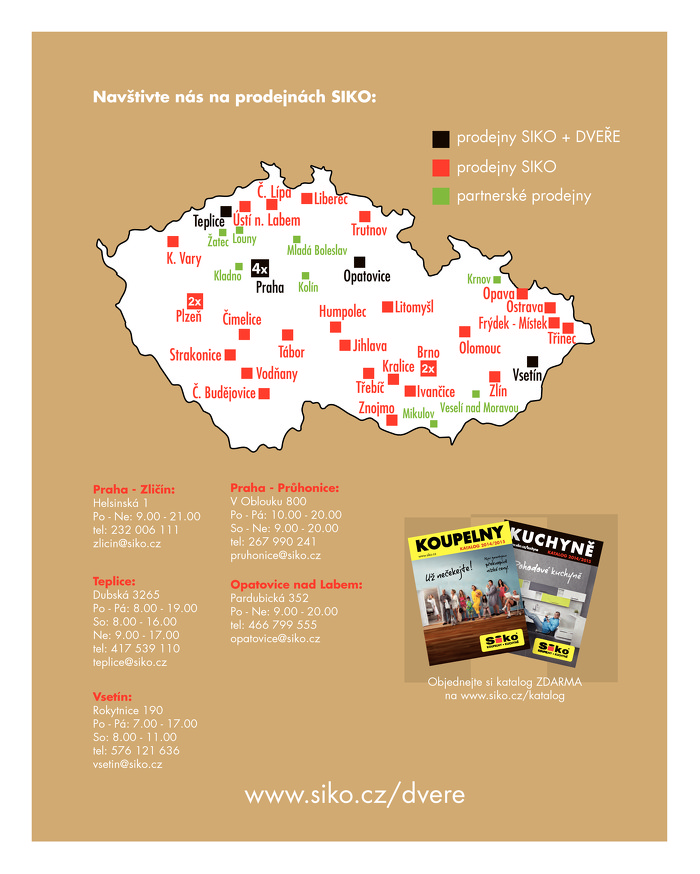 Stránka č. 44 - Akční leták Siko Koupelny Dveře 2015